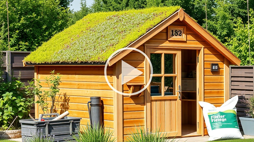 Dachbegrünung für Garage und Gartenhaus: Aufbau, Statik, Pflege, Genehmigung und echte Kosten