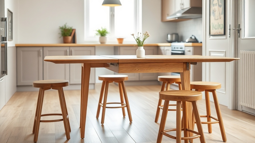 Multifunktionsmöbel für kleine Wohnungen: Schrankbett, ausziehbarer Tisch, Hocker mit Stauraum – Maße und echte Kosten